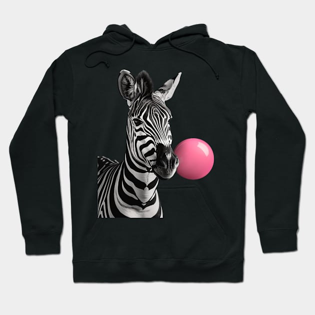 Zebra Heart Heatwave Hoodie by HOuseColorFULL